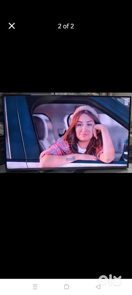 43 inch smart android frameless led tv with 600 channel free in tv