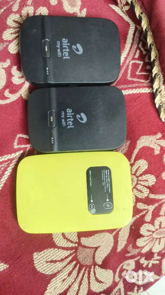 Jio& airtel dongle & smart watch