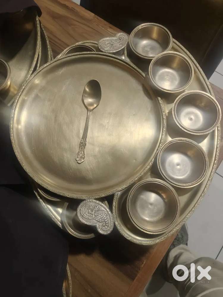 Brass Maharaja Thali
