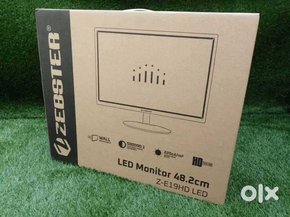 19 inch Zebronics NEW LED monitor with HDMI