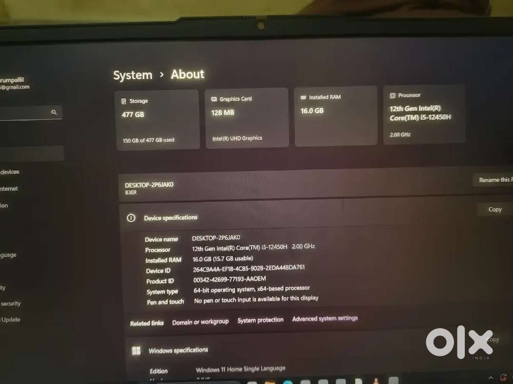 Laptop Lenovo