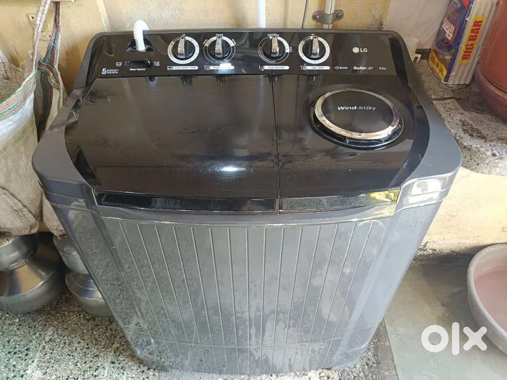 LG Semi Automatic washing machine 8.5 kg 5 Star with bill shell karvan