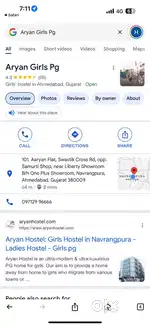 Aryan pg for girls