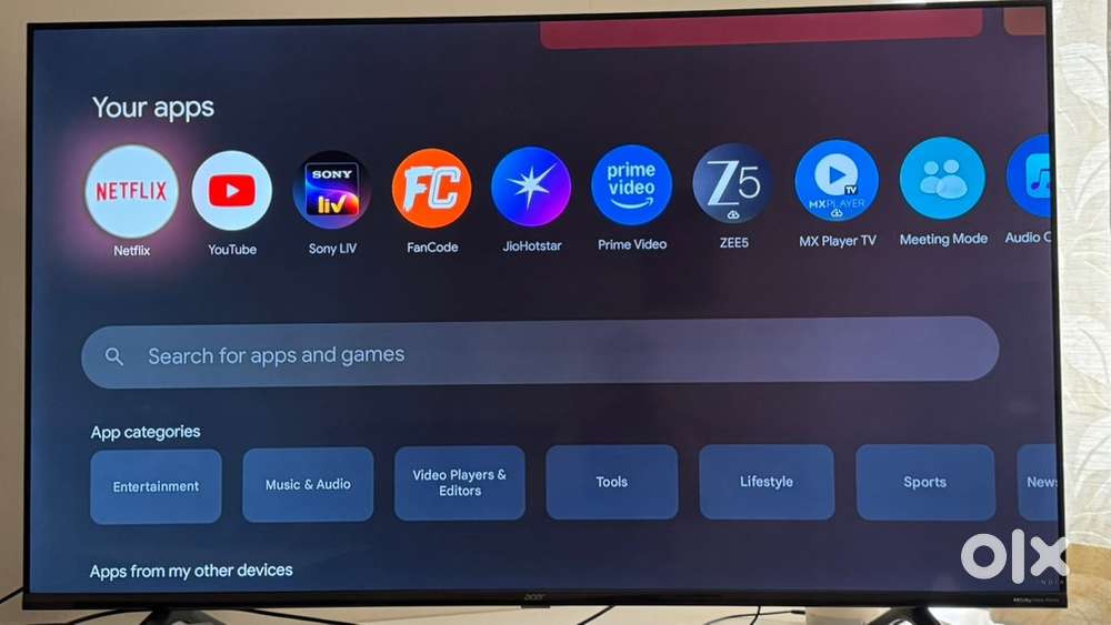 Acer 55 inch 4k LED Google TV