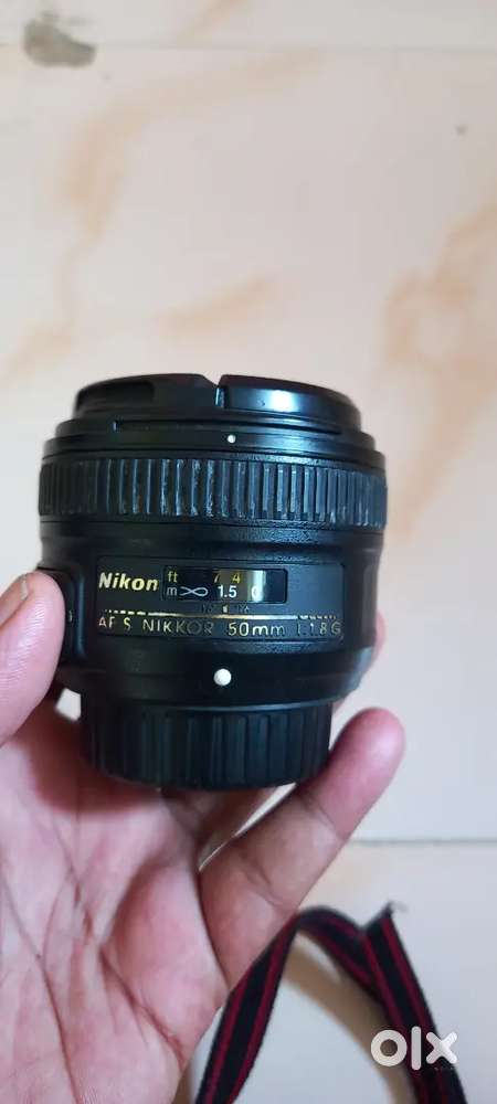 Nikon camera + 50mm lens