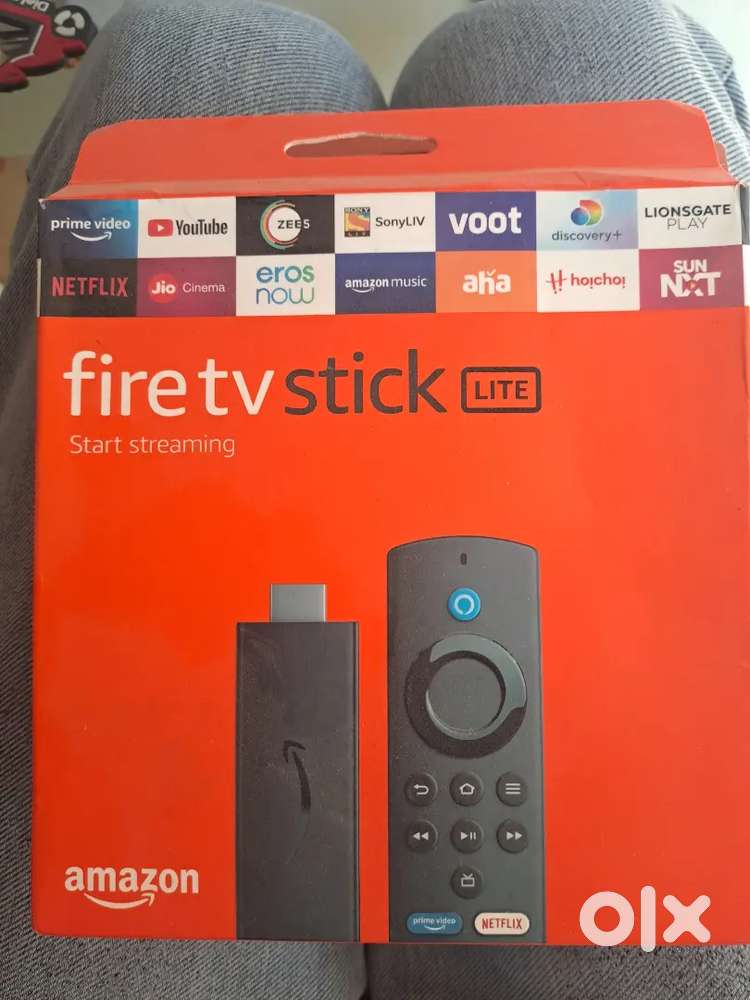 Fire stick hd or lite box pack 1year warnty