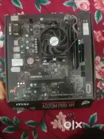 Athlone 3000g+ Msi A320m + 4x2 = 8gb Ddr4 2666mhz ram