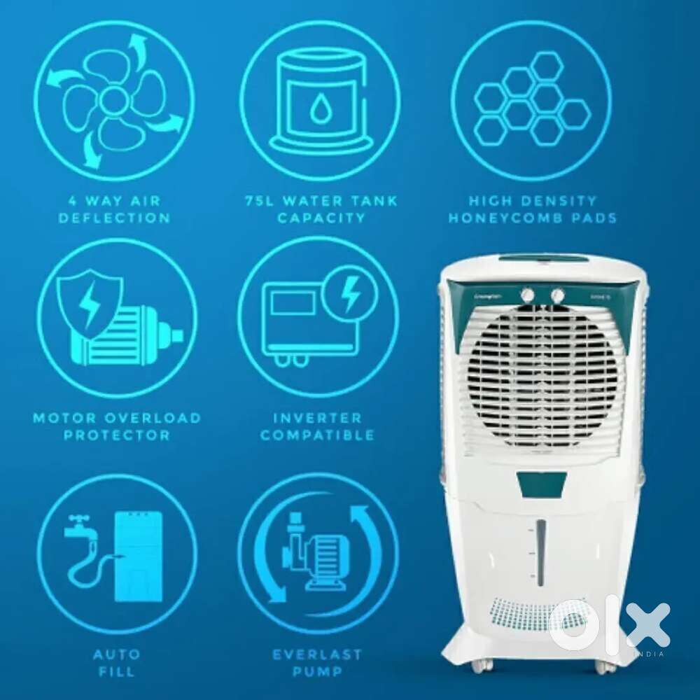 Crompton cooler look like new very less used