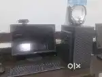 Desktop including accressories