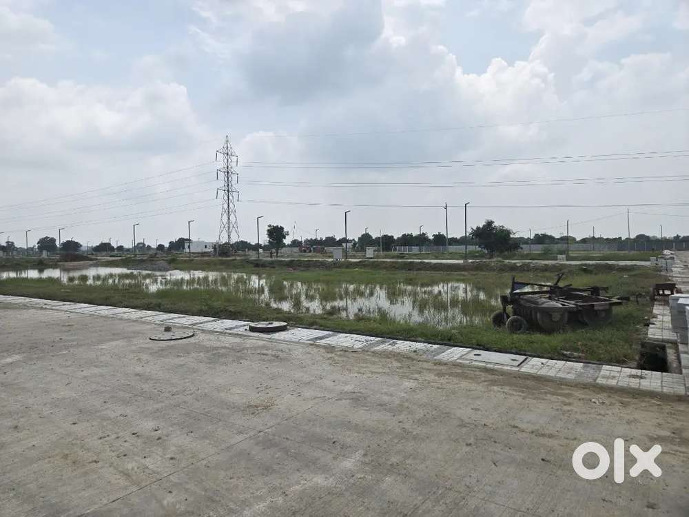 RERA APPROVED TWO SIDE OPEN GATED SOCIETY 133 GAJ PLOT WITH HOME LOAN