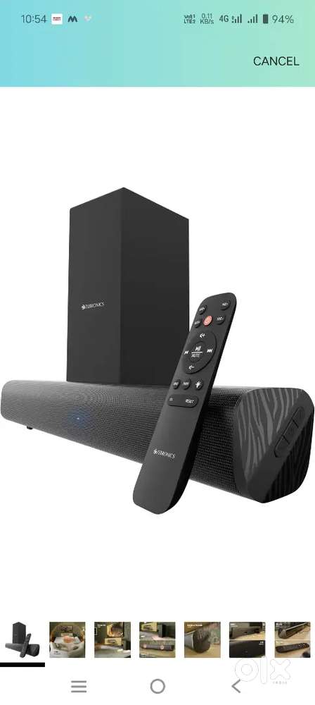 New seal pack soundbar