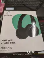 Pebble wireless headphone