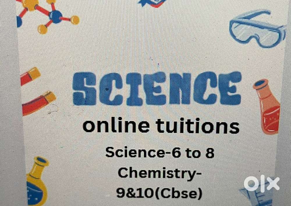 Online tution- Science & Chemistry