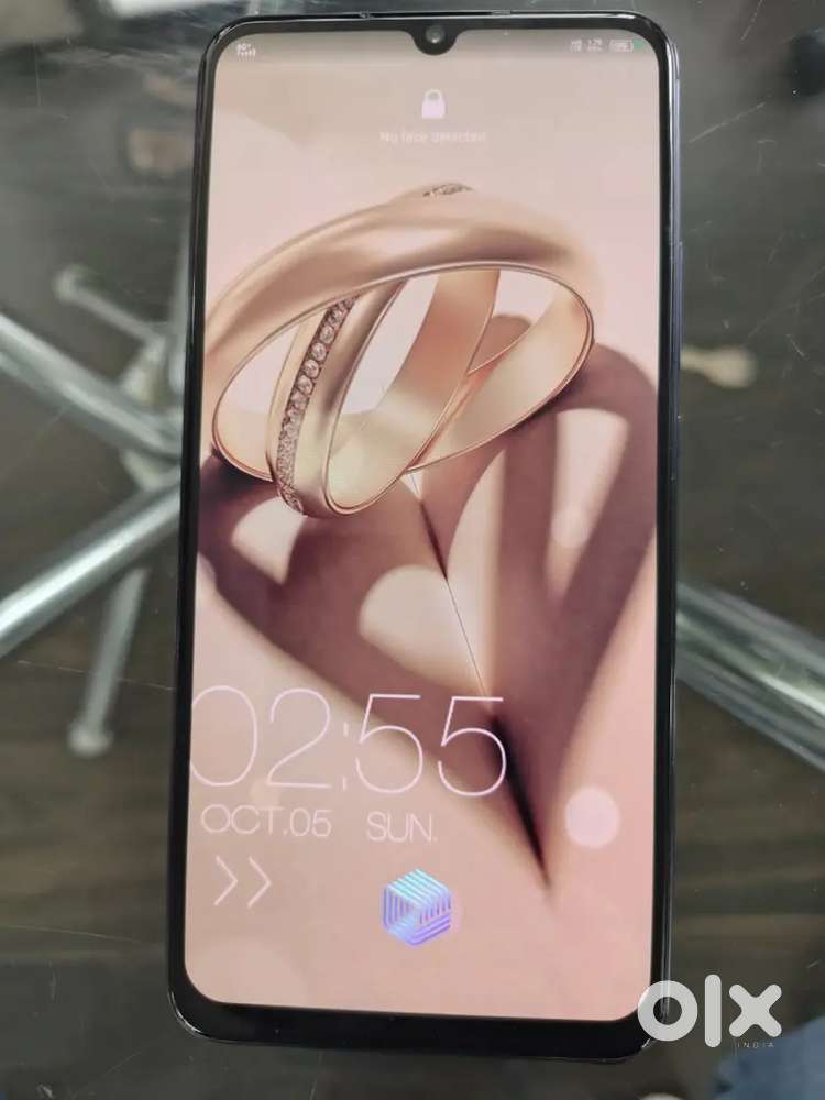 Vivo s1 in display finger print with box bill original adapter