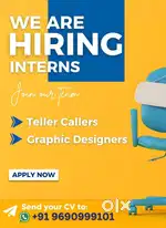 We are hiring interns