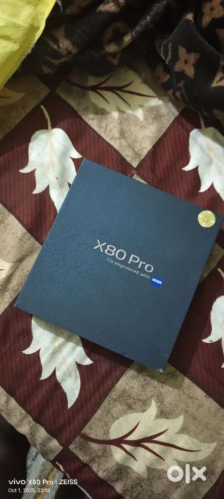 Vivo x80 pro 12gbDDR5 RAM  256ROM 3.1