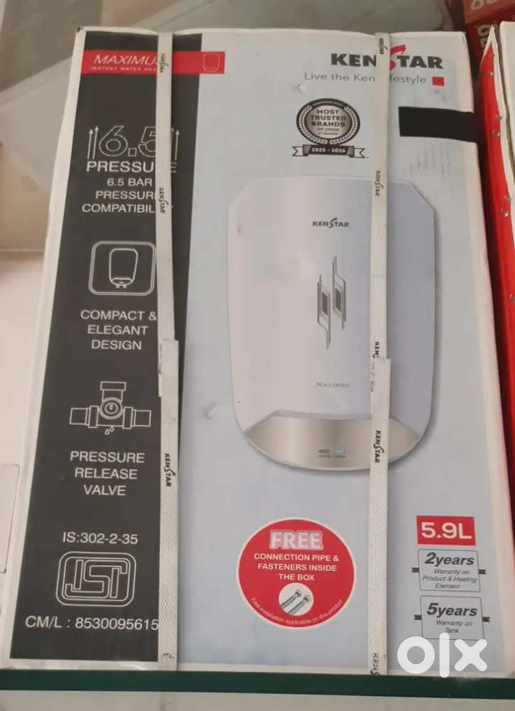 Non Brand Brand Kenstar Electric Geyser 25L, 15L, 6L, 3L New Packed
