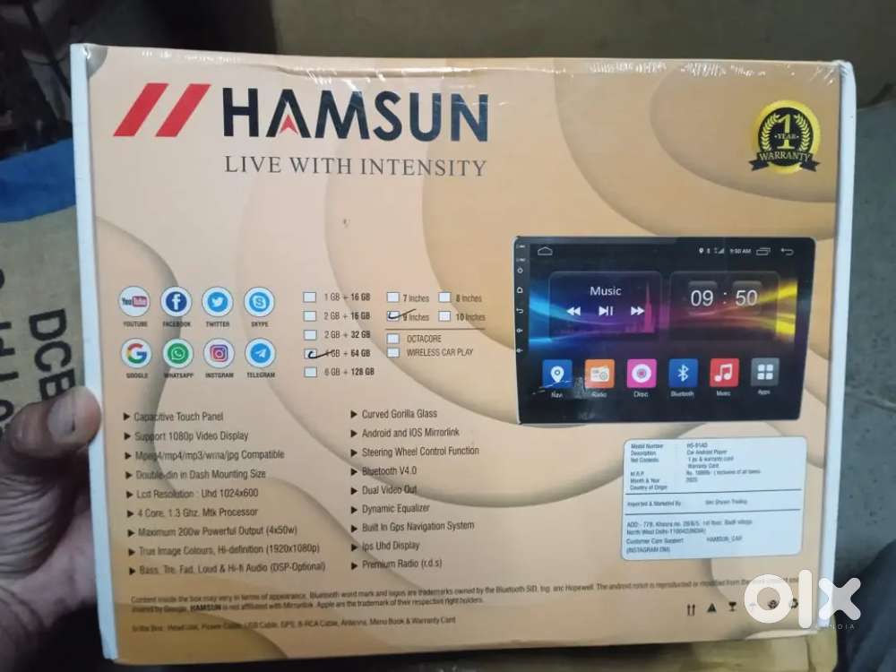 Car Android player new