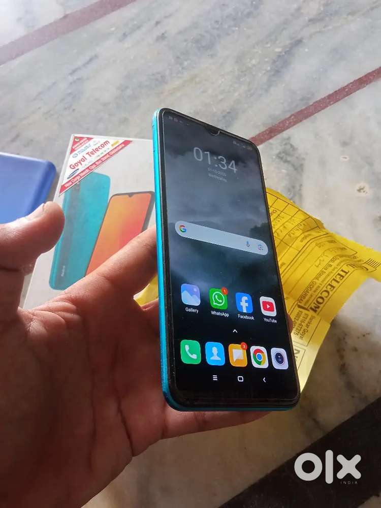 Redmi 9A with original bill, box and charger insta @imlovepreet