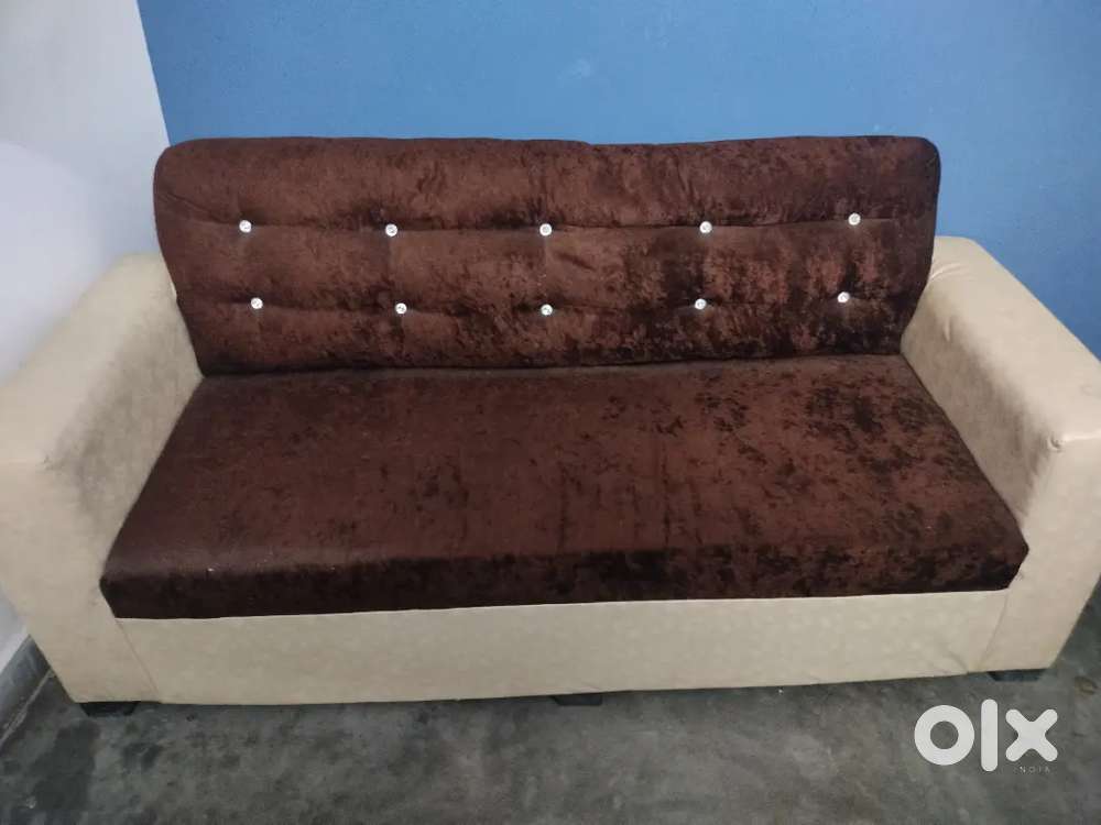 Sofa set available for sell new condition 1 couch and 2 pieces single