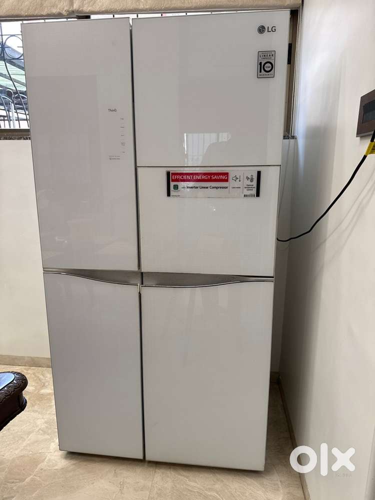 LG 675 side by side  fridge in excellent condition in warranty