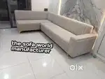 New golden pipin L shape sofa set available