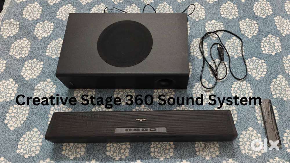 Creative Stage 360  2.1 Ch 240W Dolby Atmos Soundbar with Sub-woofer