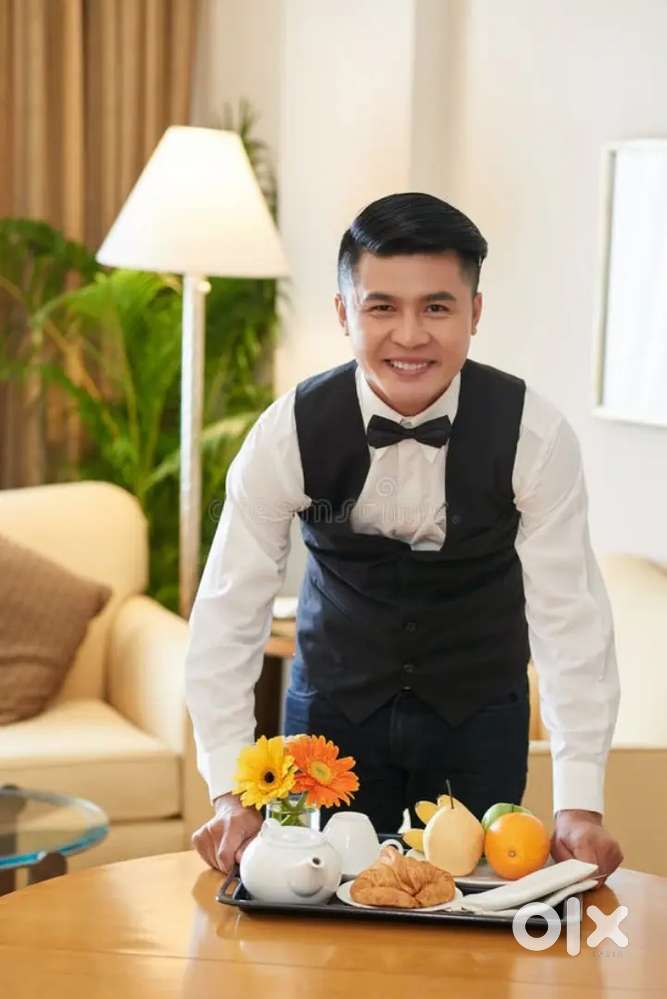 5 Star hotel food service Shifting duty 9 Hours