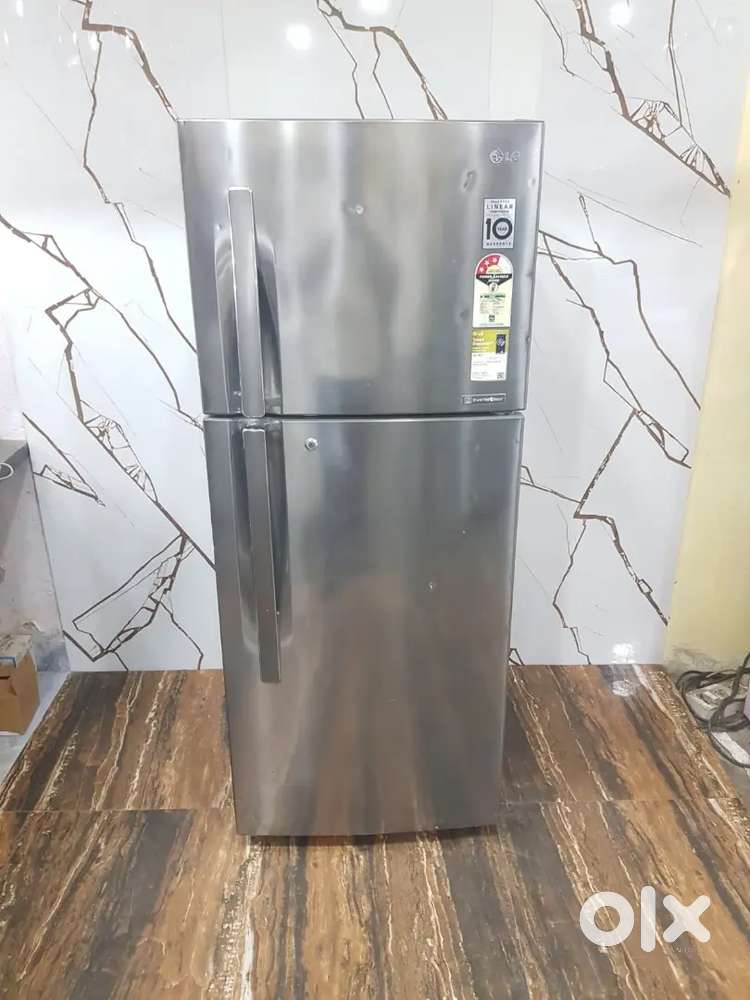 Lg smart inverter chrome model double door refrigerator available*/*