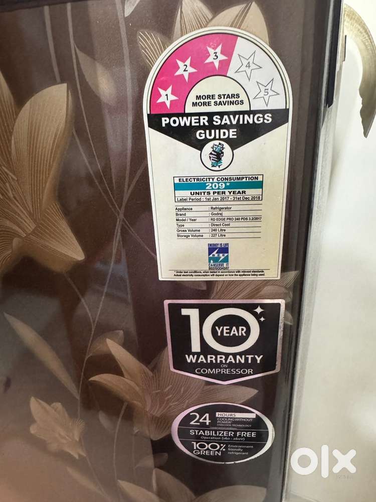 2018 godrej refrigerator and table