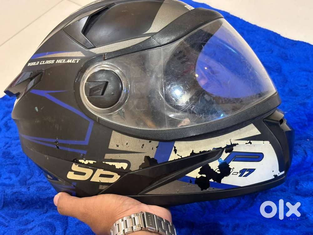 ROBOT STEELBIRD HELMET (M-SIZE) (used helmet)