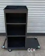 MS Black Housekeeping Trolley Half