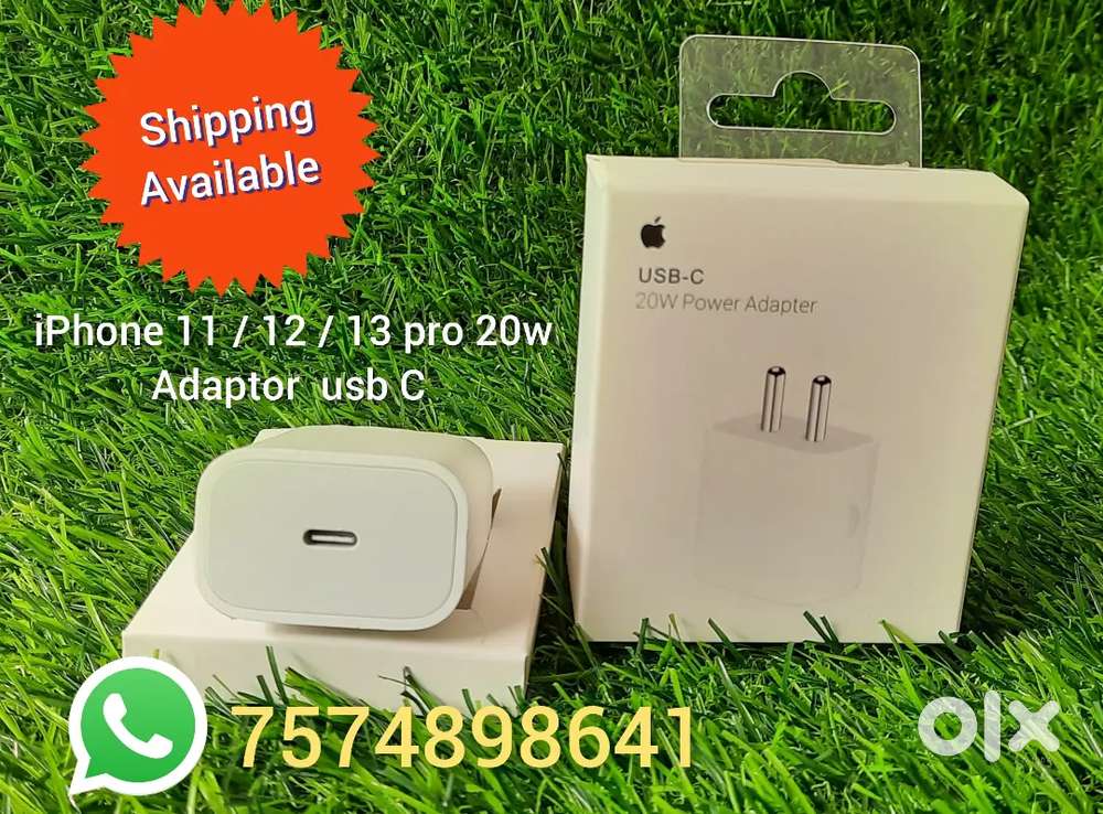 Apple iPhone 16 20w adaptor / samsung 25w charger /one plus warp typ c