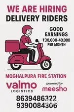 Valmo Delivery Job Available In 500002 Pincode Interested People Msg