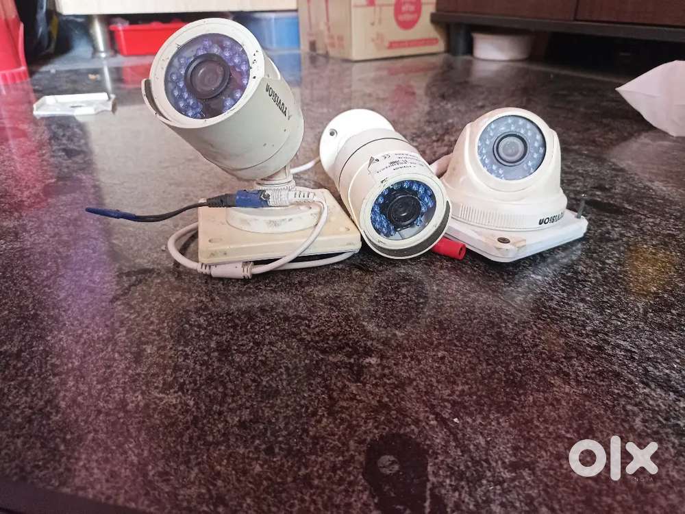 CCTV camera with hard disk