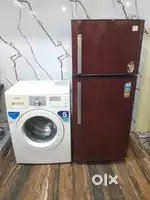 Godrej eon double door refrigerator & samsung front load washing mac**