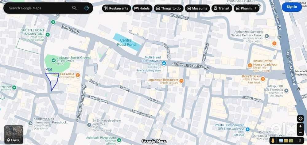 Behind south city 5.5 katha commercial corner land imidiate sale