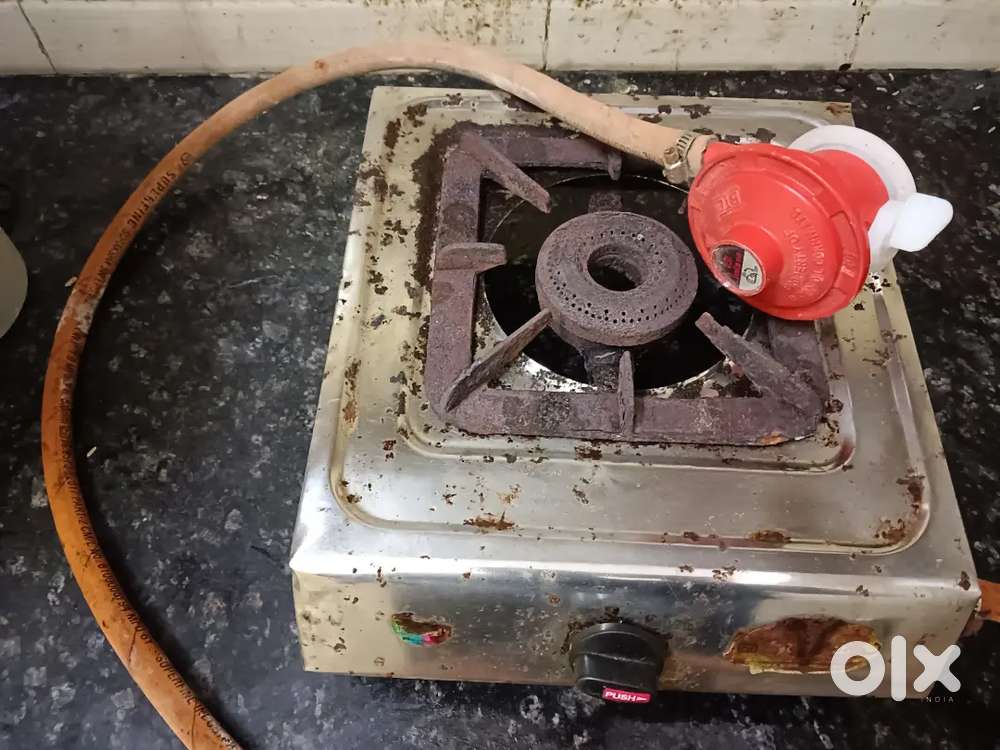 Gas Stove With Regulator and  Pipe