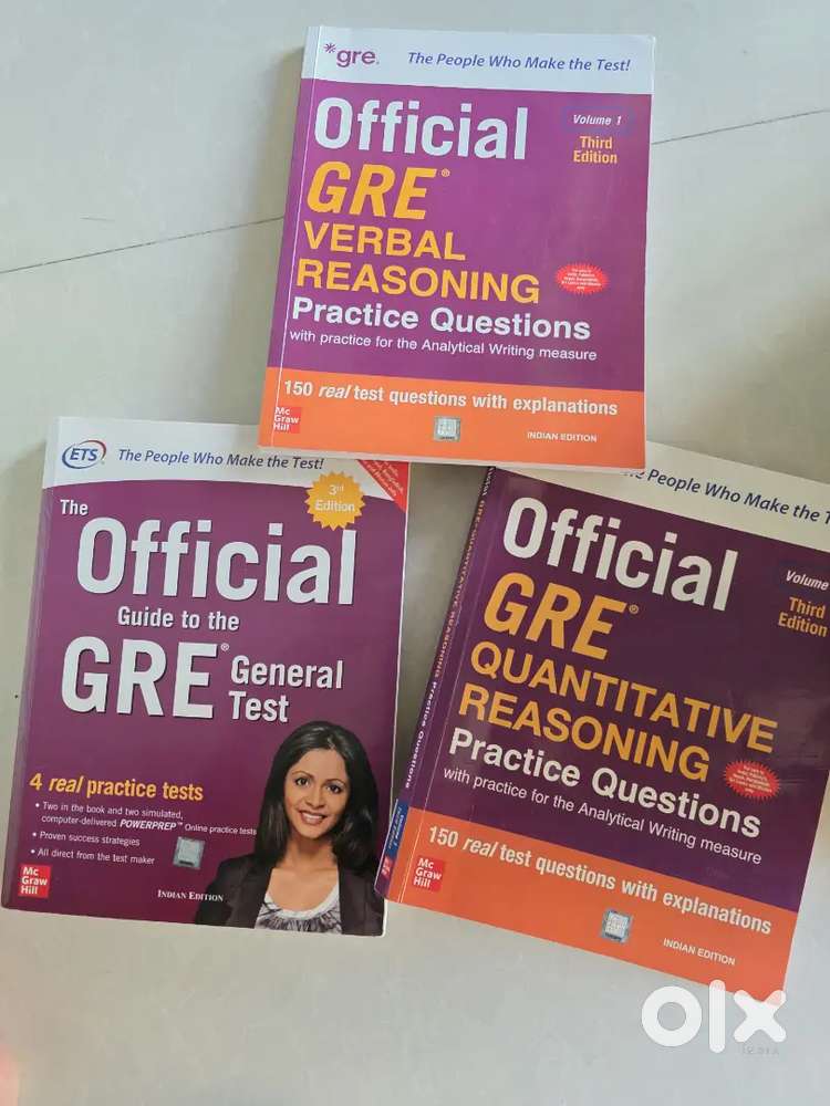 Official ETS Books for GRE