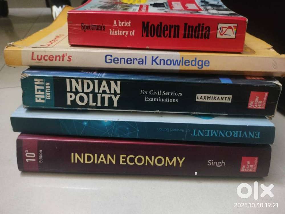 UPSC /State PCS preparation must have books- old edition
