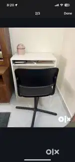 Ikea Study table and chair for urgent sale