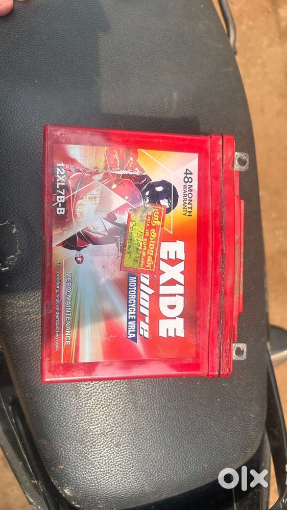 EXIDE Battery 2 wheeler