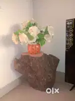 Designer wood crafted antique showpiece up for sale