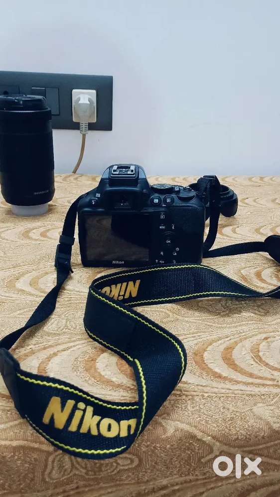 Nikon D3500 with kit and wide angel lens