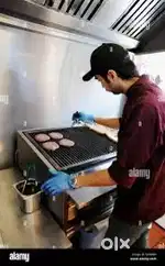 Part time cafe - burger maker