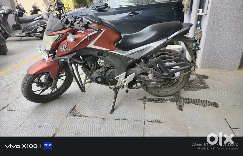 Honda Hornet year 2017 decent condition.