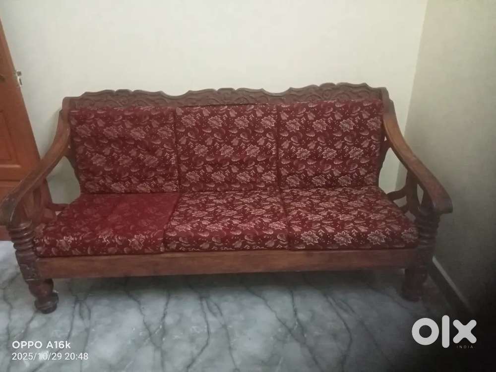 Wood sofa set for sale