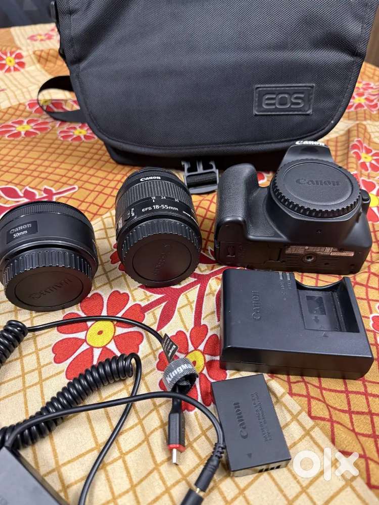 Canon EOS 200D with (18-55mm),50mm