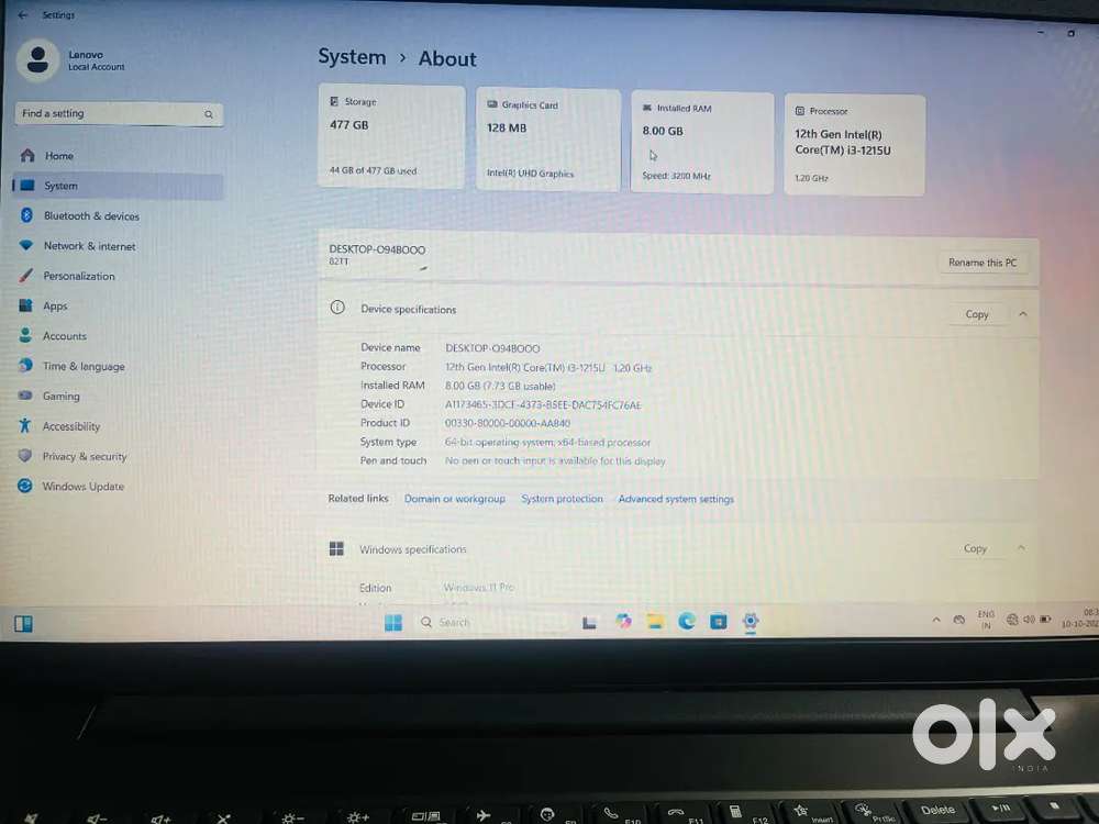 Lenovo Laptop