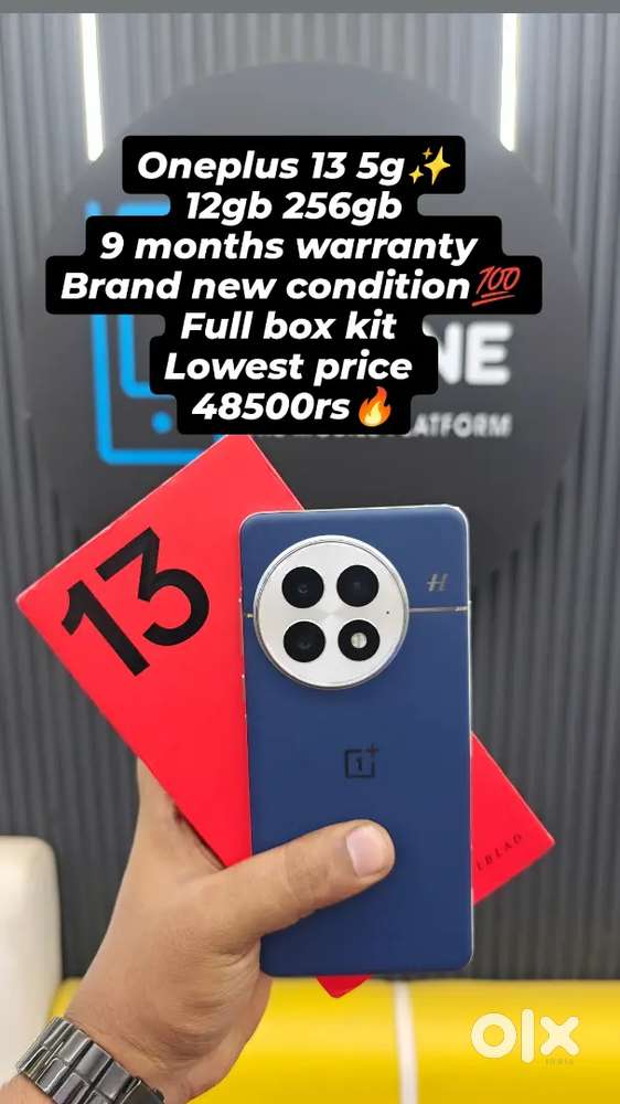 Oneplus 13 brand new condition 9 months warranty lowest price